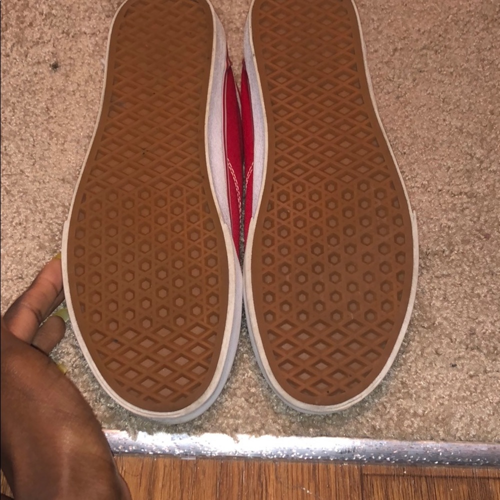 Red Vans - Picture 3 of 4